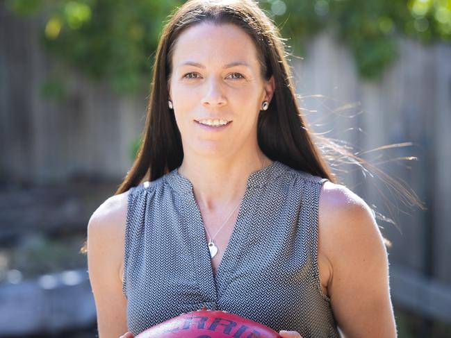 AFL Tasmania CEO. Trisha Squires. Picture: RICHARD JUPE