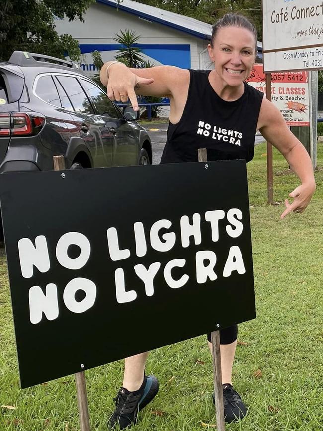 No lights, No Lycra