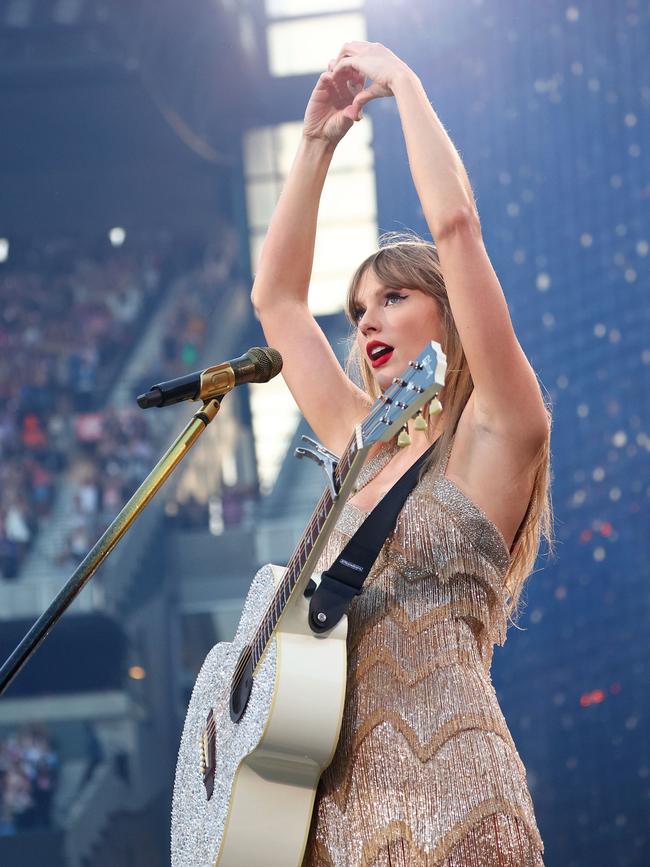 Taylor Swift fans got good news. Tests at Sydney Olympic Park came back negative. Picture: Getty Images