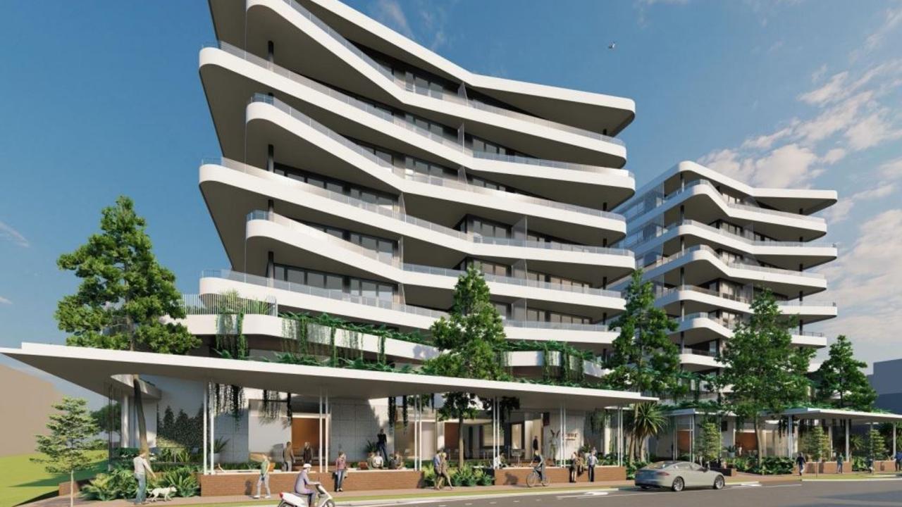 Henzell Property Group has lodged a development application for Verre Caloundra, a two-tower unit complex with a high-end dining precinct at the Caloundra CBD.