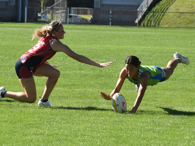 Keesha Kapea of Canberra Touch. Picture: Contributed