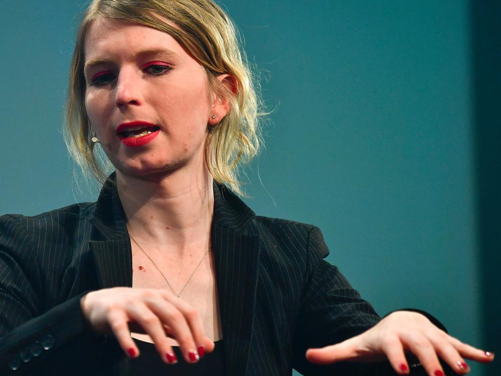 Former US soldier and whistleblower Chelsea Manning. Picture: AFP