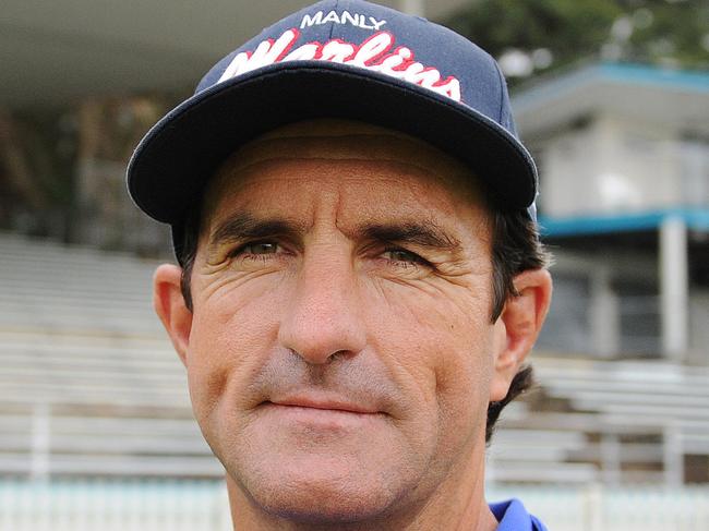 Manly Marlins rugby coach Phil Blake ahead of Saturday's first game. He says there are no excuses this year.