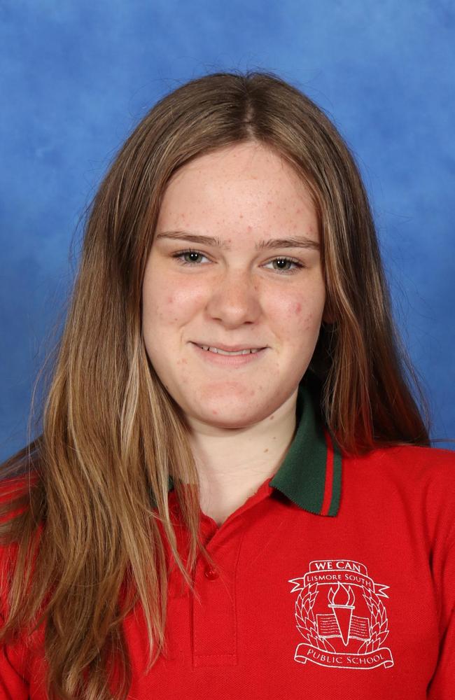 Lucia Bartolo, year six student and sports captain at Lismore South Public School.