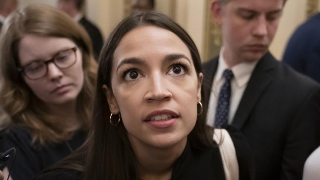 US Representative Alexandria Ocasio-Cortez has been a target of racist rhetoric from Donald Trump.