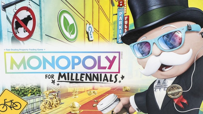 The new board game Monpoly for Millennials.