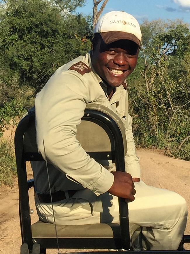 Tracker Sidney at Sabi Sabi Selati Camp. Picture: Susan Kurosawa