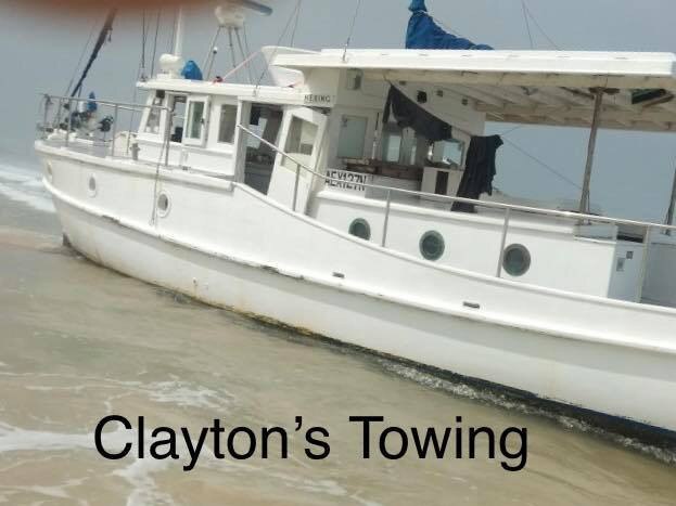 Before picture of “Neling” – that was smashed to pieces by waves in just one night near Double Island Point on the weekend. Photos: Clayton's Towing