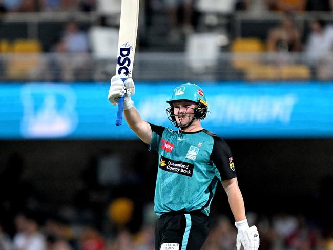 Max Bryant has become one of the BBL’s most reliable middle-order batters. Picture: Bradley Kanaris/Getty Images