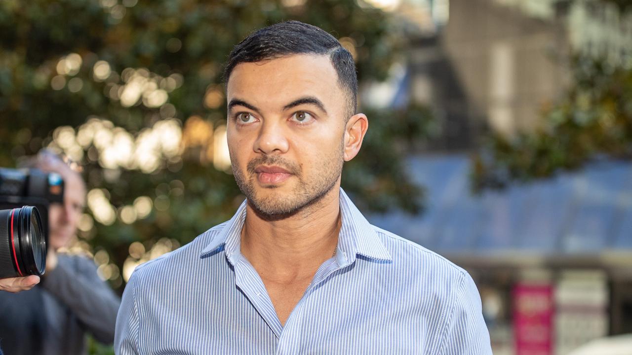 Guy Sebastian says he feels he’s been treated as a villain in coverage of the neighbourhood dispute. Picture: NCA NewsWire / Christian Gilles