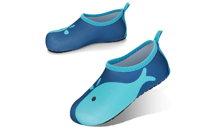 BENEKER Boys Girls Water Shoes Quick-Dry Cute Beach Swim Pool Sandals Closed-Toe Aquatic Sport Sandals 