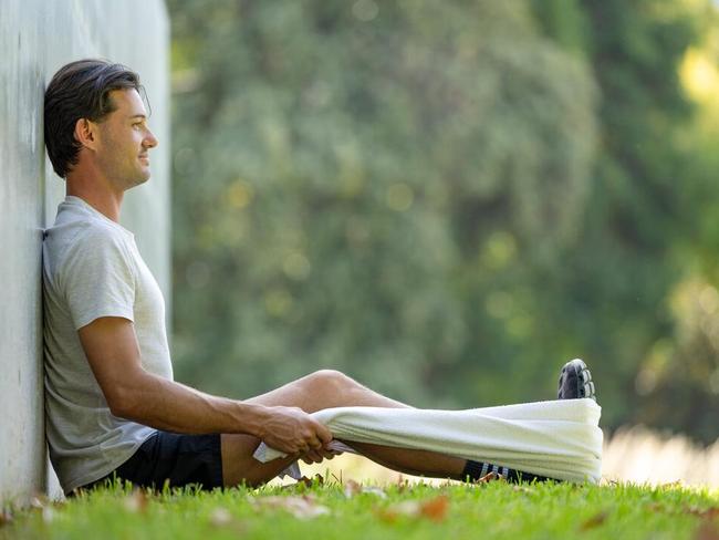 How to use a towel for a seated row 