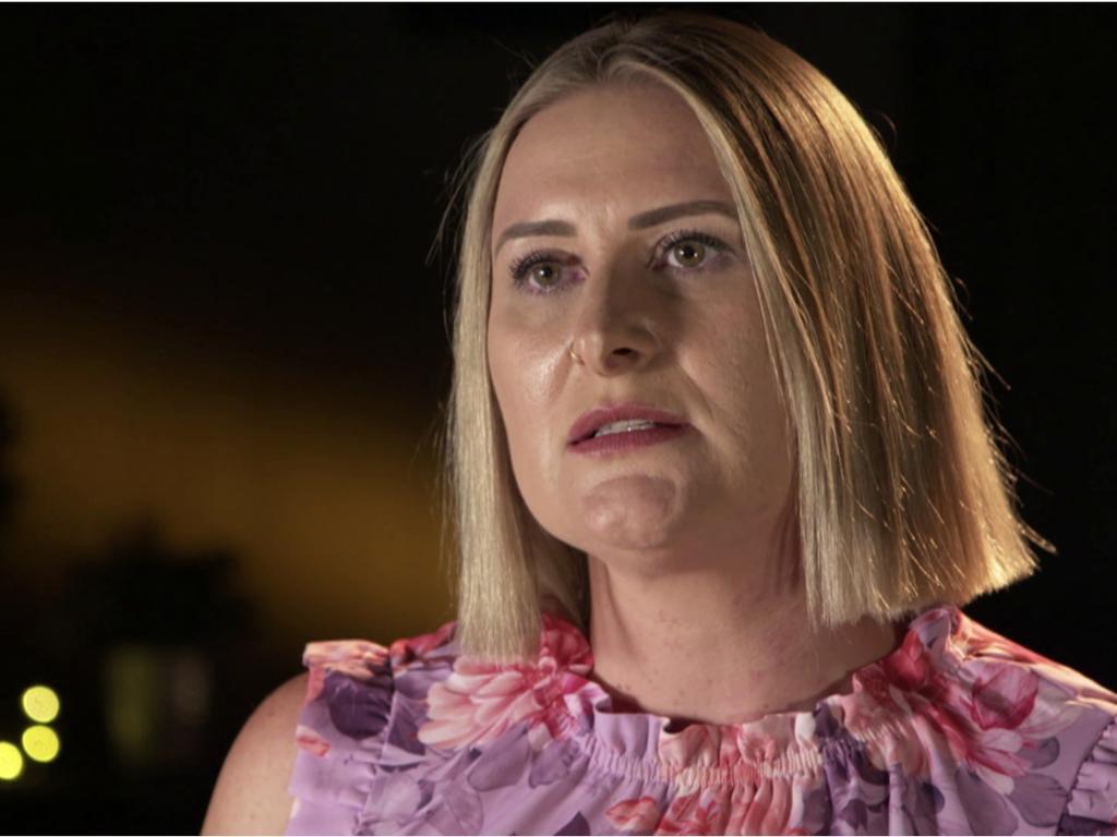 WA FIFO worker Astacia Stevens told 60 Minutes in 2022 that her career advancement was dependent on supervisors who routinely sexually harassed her. Picture: 60 Minutes
