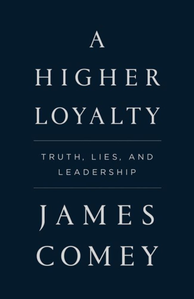 Mr Comey’s memoir, A Higher Loyalty, is set to cause mayhem when it is released on Tuesday.