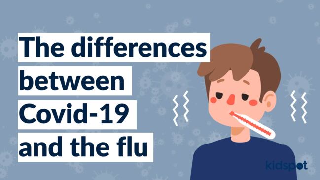 The differences between Covid-19 and the flu