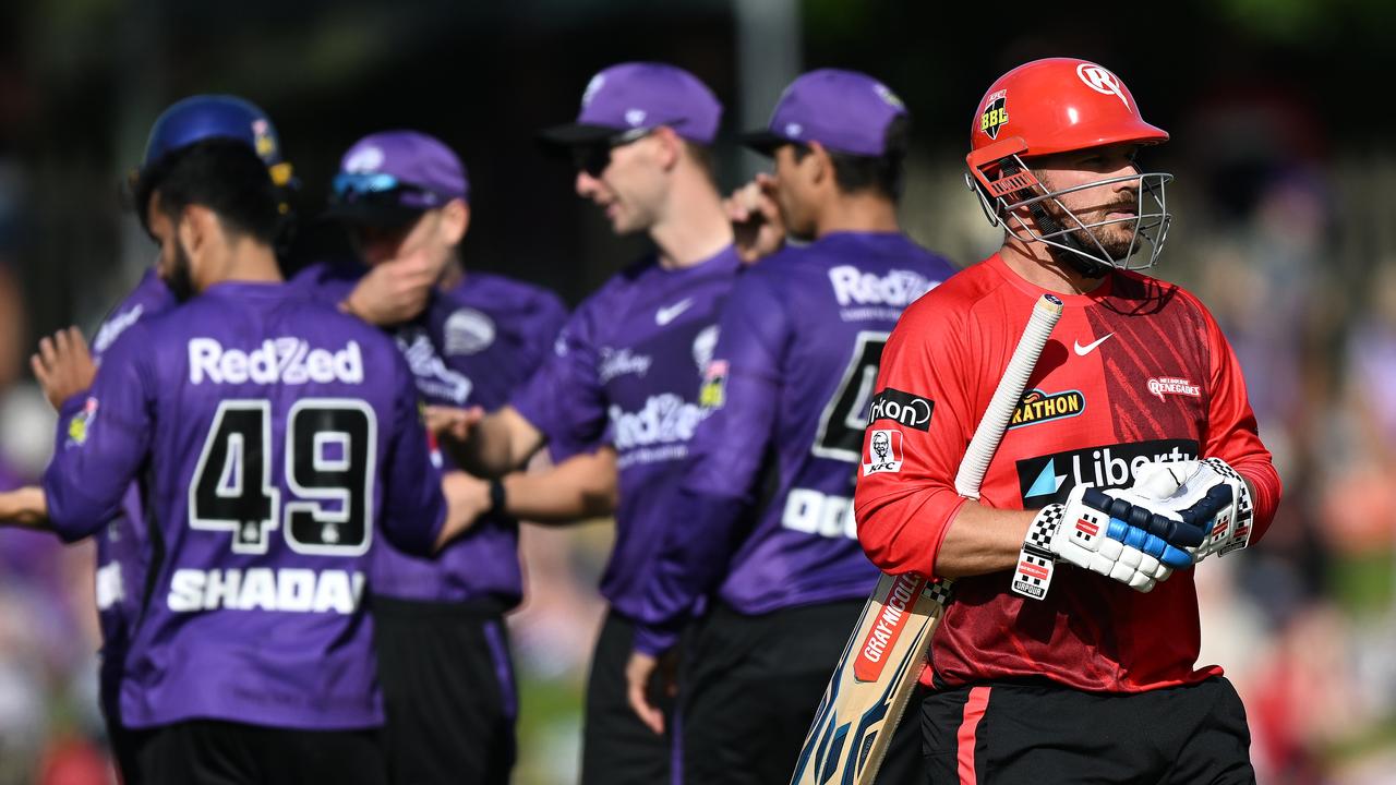 BBL LIVE Hobart Hurricanes vs Melbourne Renegades, results, scorecard