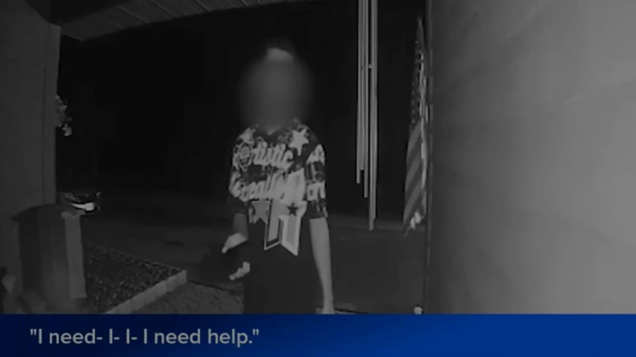 A doorbell camera in another home captured video of the DoorDash worker trying to make a food delivery. ABC 7