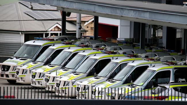 The latest performance statistics for Rockhampton Hospital in the December 2021 quarter shows 41 per cent of patients were ramped in an ambulance at the hospital’s emergency department. Picture AAPImage/ David Clark