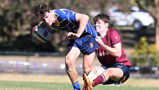 Easts player Gus Godwin University v Easts in club rugby Saturday June 24, 2023. Picture, John Gass