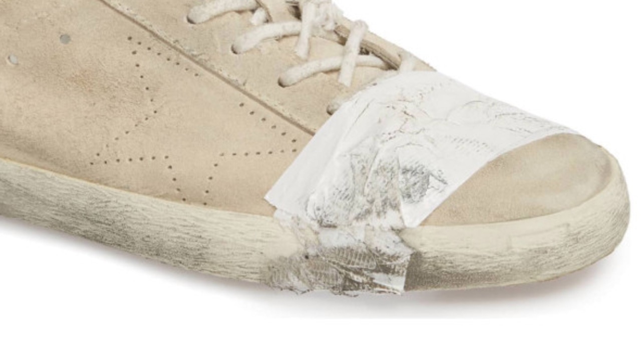 Designer ‘dirty’ shoe trend: Critics say $727 sneakers ‘mock poverty ...