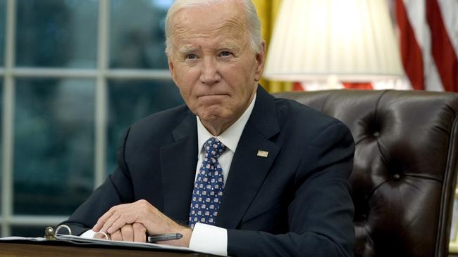 Joe Bide’s health was under scrutiny by voters. Picture: AP.