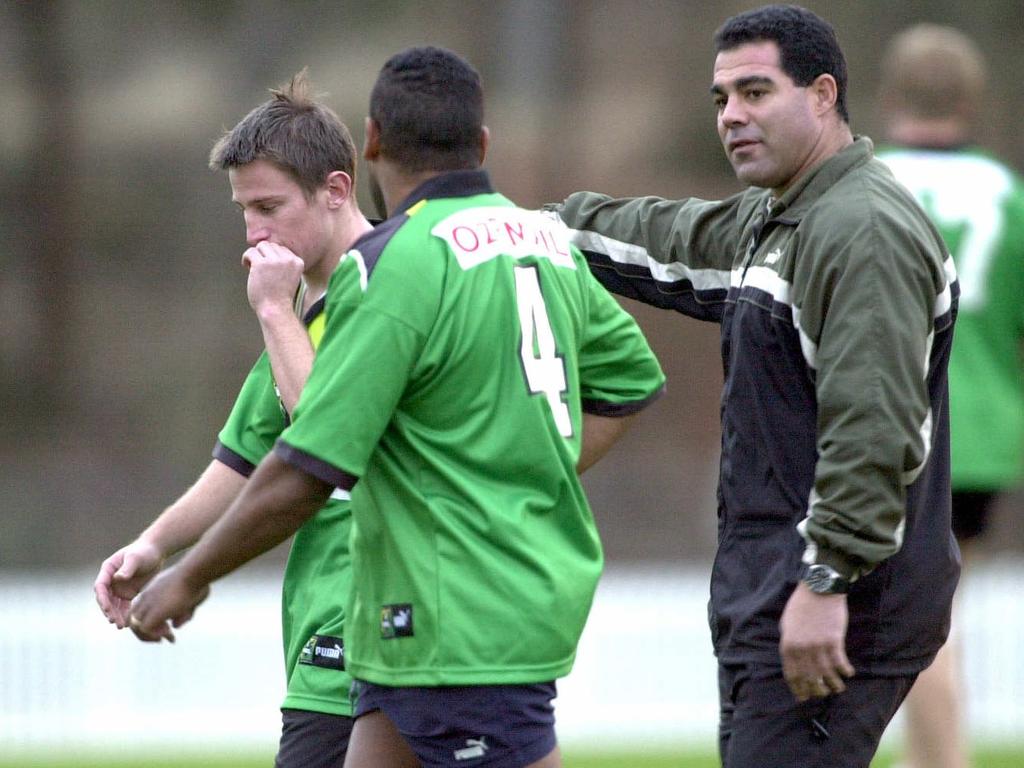 Mal Meninga was last an NRL coach in 2001 at the Raiders.