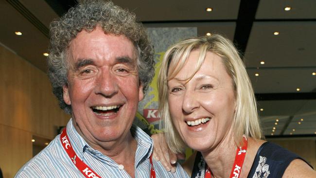 Peter ‘Grubby’ Stubbs with Diane ‘Dee Dee’ Dunleavy.