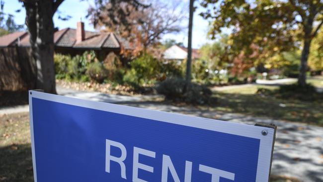 A house for rent in Canberra. Pic: AAP