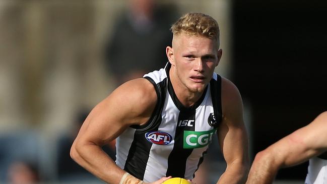 Will Adam Treloar be at Collingwood next year? Picture: Getty Images