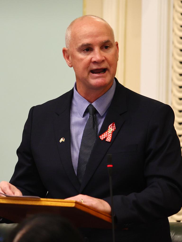 Queensland Minister for Water Glenn Butcher. Picture: NCA NewsWire/Tertius Pickard