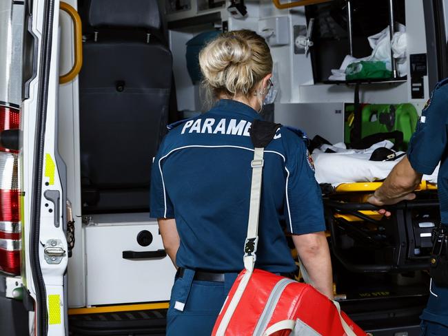 General, generic file photo of Queensland Ambulance Service advanced care paramedics responding to a medical emergency in Cairns. Picture: Brendan Radke