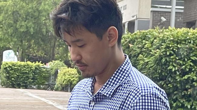 Peigeng Son, 26, pleaded guilty to being armed with intent to commit an indictable offence, custody of a knife in a public place and possessing prohibited drug. Picture: Ashleigh Tullis