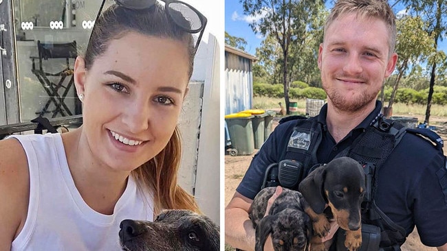 Constable Rachel McCrow and Constable Matthew Arnold were gunned down at the property in the western Darling Downs of Queensland.