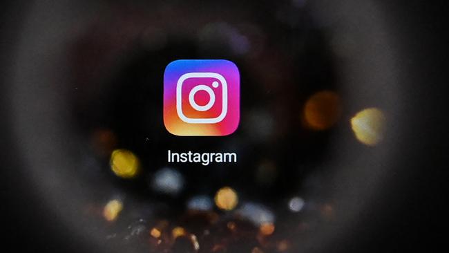 Russia restricted access on March 11, 2022, to Instagram and launched a criminal case against its owner Meta. Picture: AFP