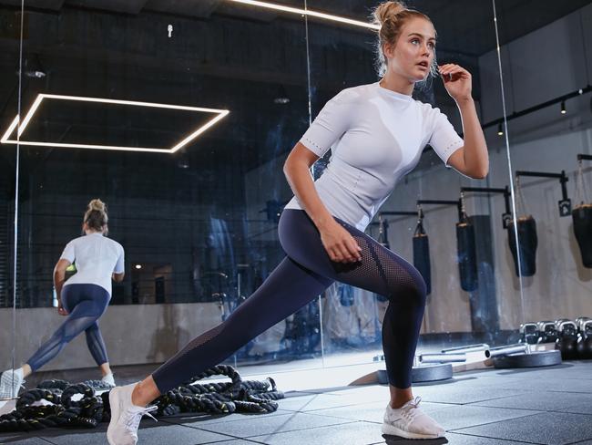 Steph Smith is now the face of Adidas, which this month launched its warp knit collection