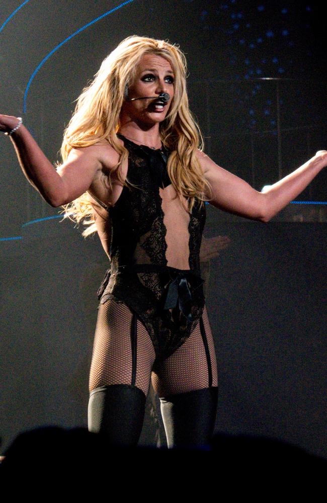 Britney Spears doesn’t know if she will ever perform again. Picture: Splash News