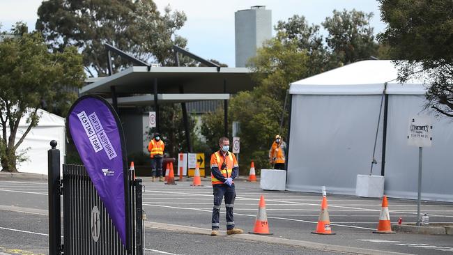 A virus cluster has emerged in the Casey area. Picture: Ian Currie/NCA NewsWire