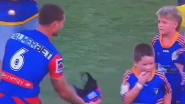 Kalyn Ponga's headgear offer was brutally declined.