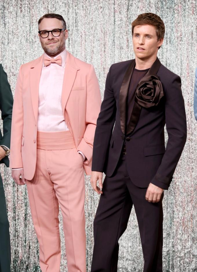 At The Golden Globes Stars Were Suiting Up For 80s Prom GQ Australia