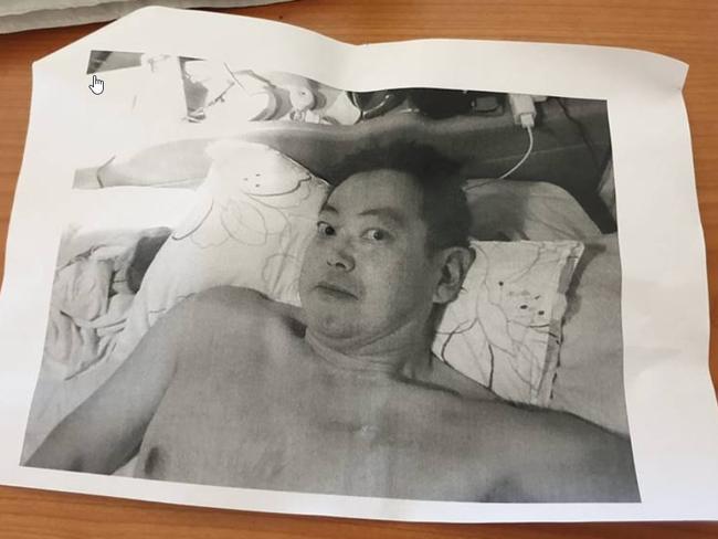 Ourimbah residents woke to find this picture in their mailboxes on Saturday March 23, however nobody is able to identify the man.