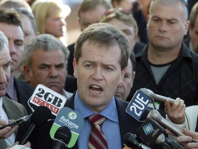 Bill Shorten was the man of the moment during the Beaconsfield mine disaster.