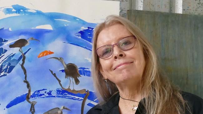 Margaret Worthington's “Land, Air, Sand, Sea, Spirit. 40 years in Queensland” exhibition begins on May 7, at the CQ University Gladstone Marina campus.