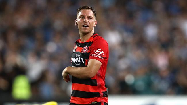 Western Sydney Wanderers striker Brendon Santalab has been ruled out of Saturday night’s clash with Adelaide United through injury.