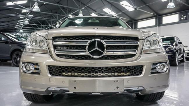 A 2006 model Mercedes on show in the Lorbek Luxury Cars showroom. Picture: lorbek.com.au