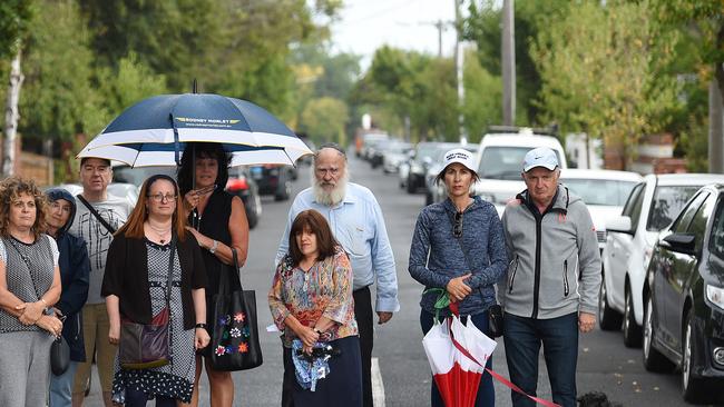 Caulfield North residents have been fighting to get the Inkerman Rd cycling project quashed since 2019. Picture: Josie Hayden