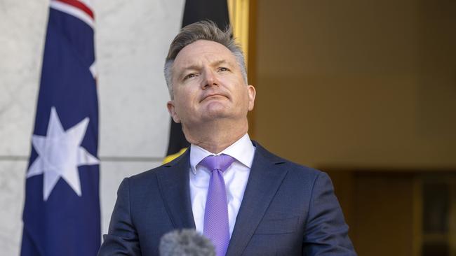 Minister for Climate Change and Energy (but not Tim Tams) — Chris Bowen. Picture: NCA NewsWire / Gary Ramage