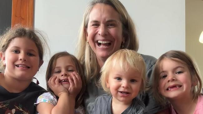 Former Olympic swimmer and mother Libby Trickett pictured with and without her children and waiting for the arrival of baby 5 Picture Instagram