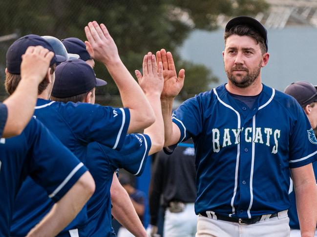 Sam Gibbons has been a star on the mound for Geelong Baycats. Picture: Jackson Geall.