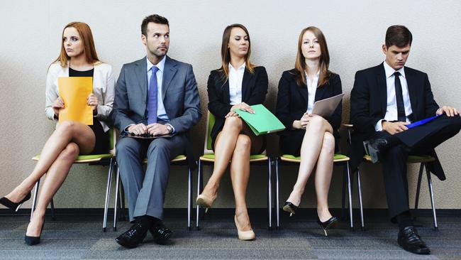 Business people waiting for job interviews. Picture: Thinkstock