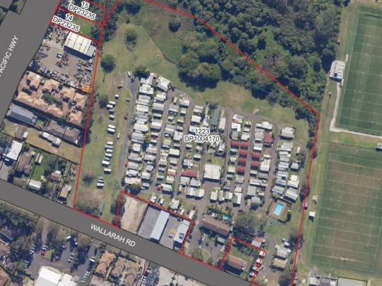 Oasis Caravan Park at Kanwal has lodged an application to expand its number of long-term sites by nearly two and a half times. Picture: Supplied